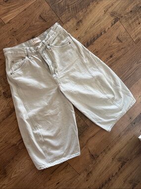 We The Free Off-White Super Cropped Denim Jeans